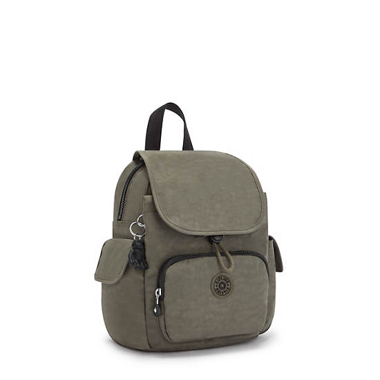 Kipling City Pack Mini Hátizsák Zöld | HU 1486ZU